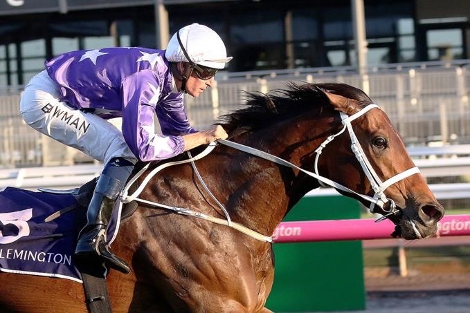 “Bella” storms to victory in the Blazer Stakes at Flemington