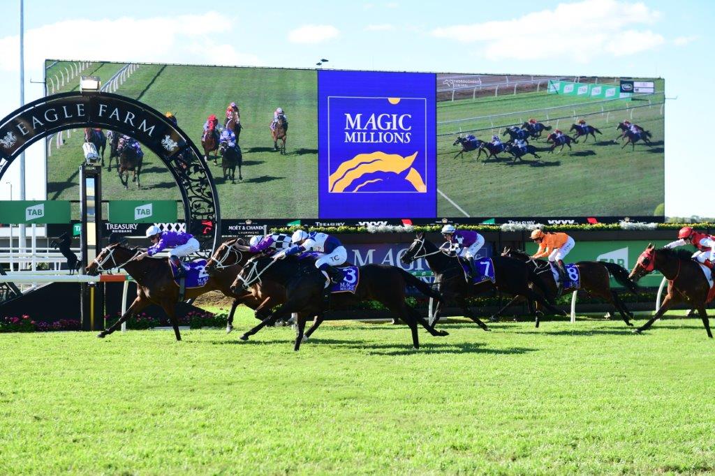 KIKU wins the $500,000 Magic Millions National Classic