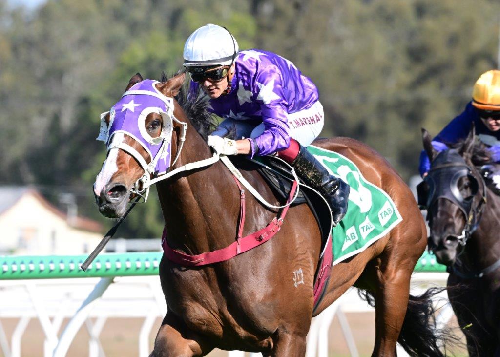 CANTARITO surges clear at Ipswich